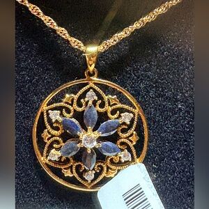 Vintage Costume Art Deco Style Necklace